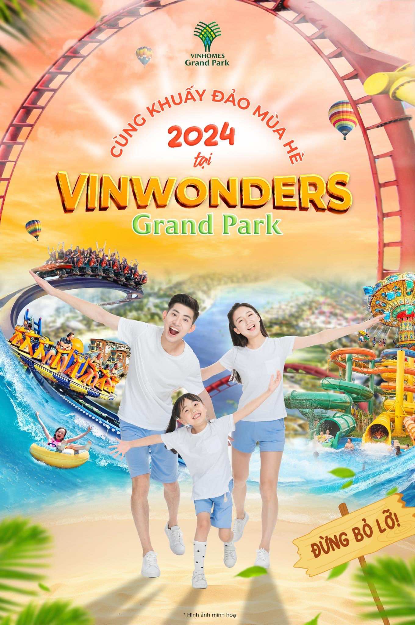 Mùa hè tại Vinwonder Vinhomes Grand Park